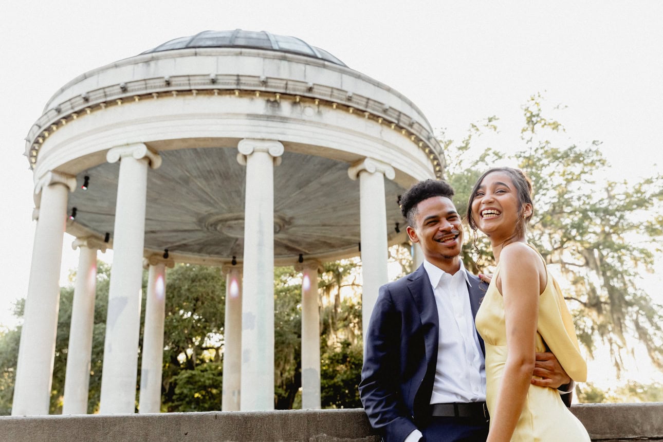 New Orleans’ City Park Engagement Session: Maia and Jared