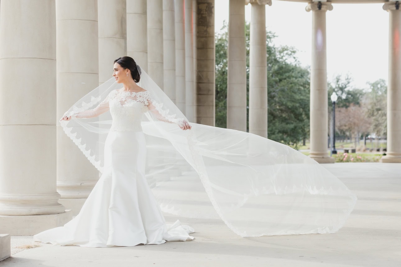 New Orleans City Park Bridal Portraits with Courtney