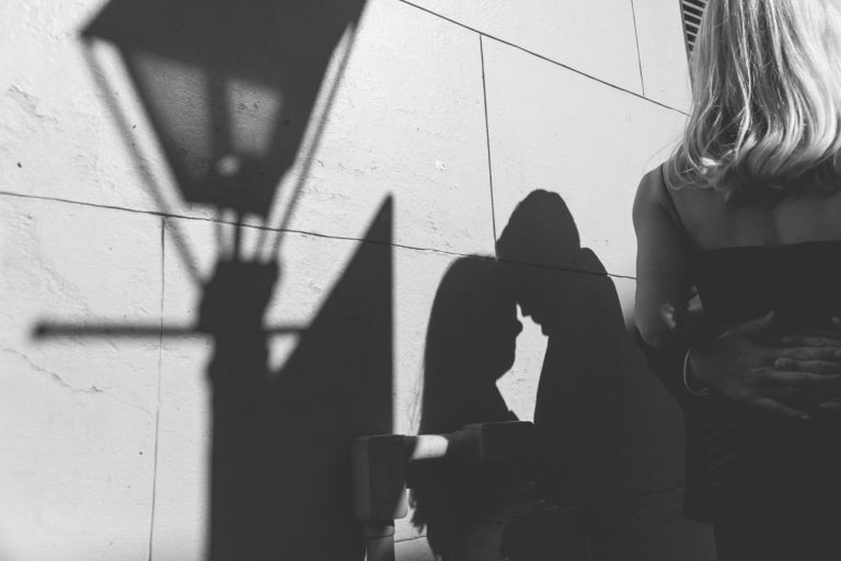 French Quarter Engagement Portrait: Caroline and Parks