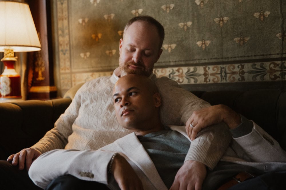 Intimate moment captured by New Orleans wedding photographer Matthew Foster.